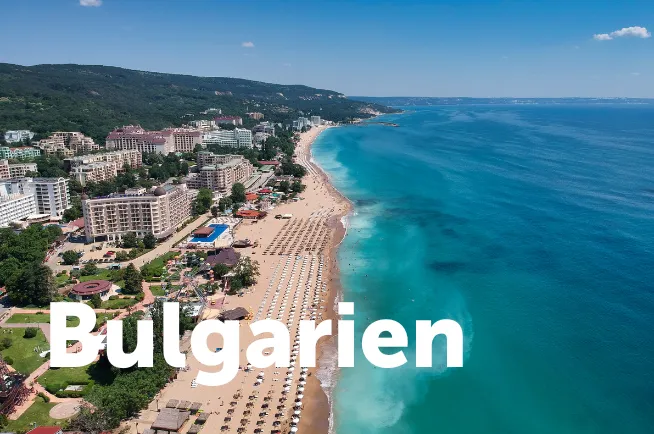 Strand in Bulgarien